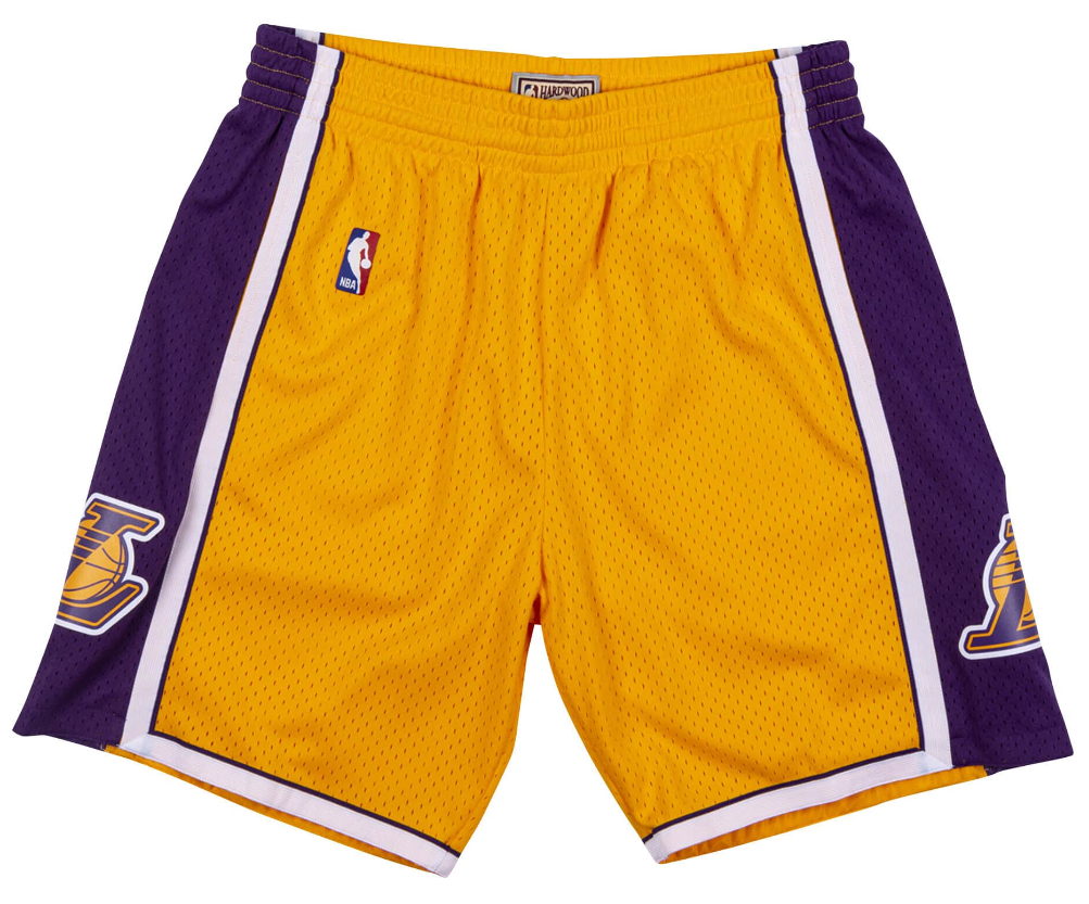 M&N Los Angeles Lakers Swingman Shorts (2009-10/Road)